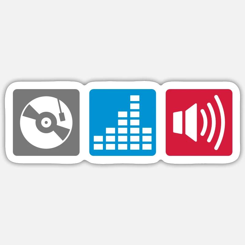 Sticker Größe S (10 x 10 cm) - 