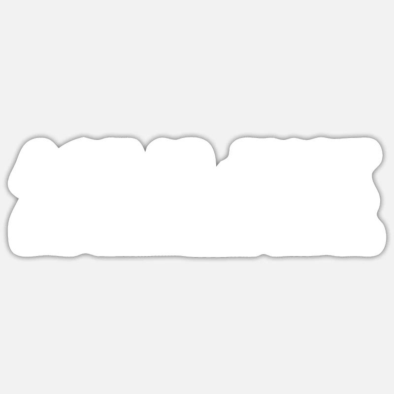 age - Sticker size S (10 x 10 cm) - white matte