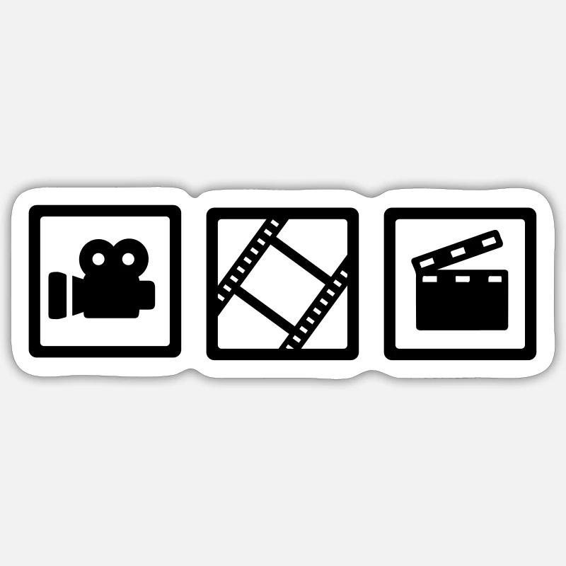 Film - Sticker formato S (10 x 10 cm) - bianco opaco