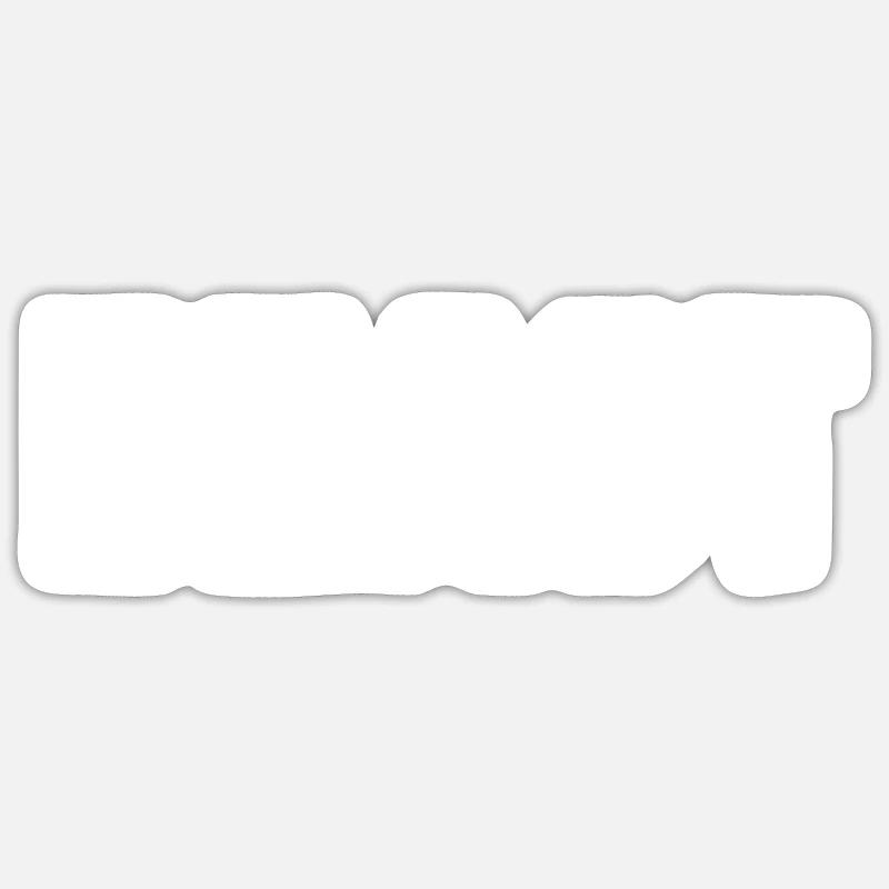 Beast - Sticker size S (10 x 10 cm) - white matte