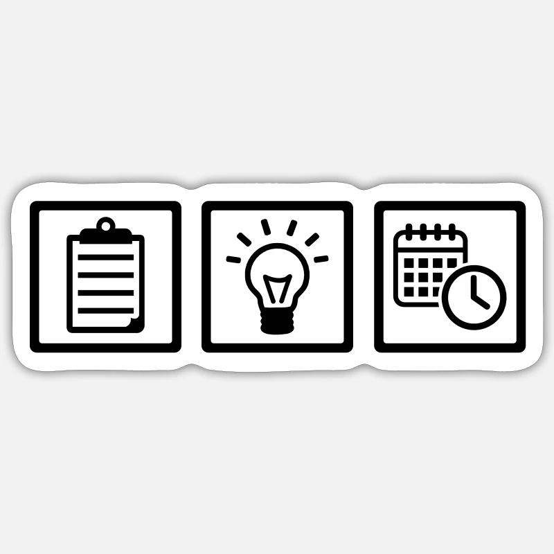 Sticker Größe S (10 x 10 cm) - 