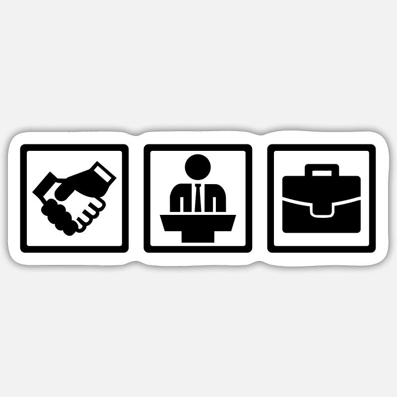 Sticker Größe S (10 x 10 cm) - 