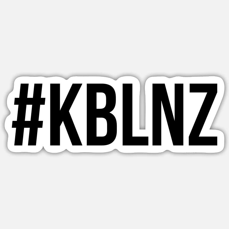 (koblenz) - Sticker Größe S (10 x 10 cm) - Mattweiß