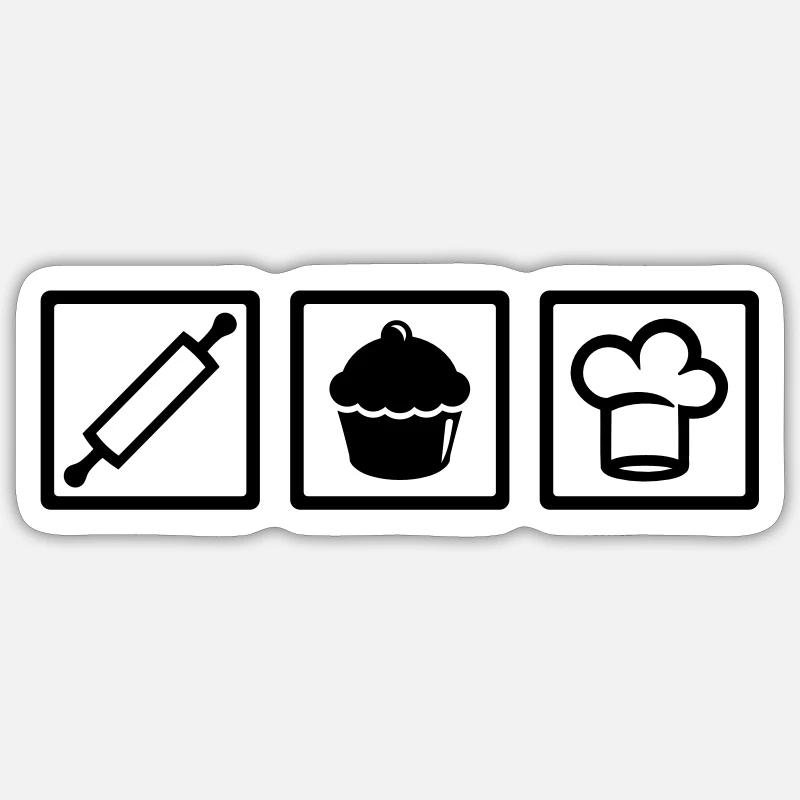 Sticker Größe S (10 x 10 cm) - 