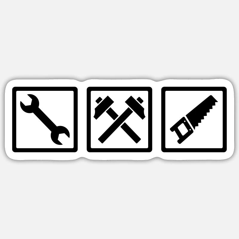 Sticker Größe S (10 x 10 cm) - 