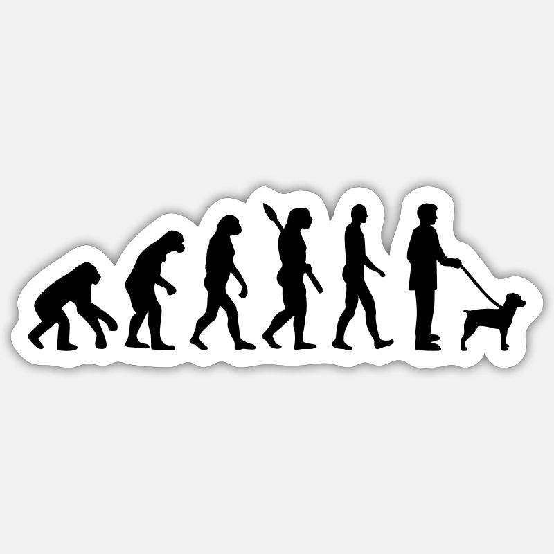 Brittany Spaniel - Sticker size S (10 x 10 cm) - white matte