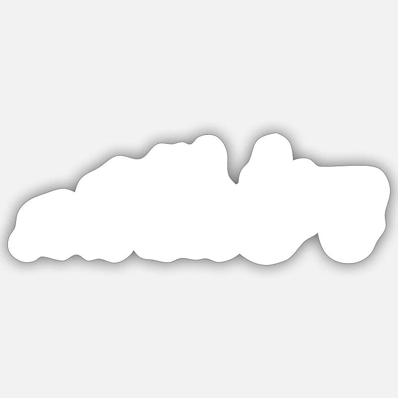 Evolution tractor farmer gift idea Sticker size S (10 x 10 cm)