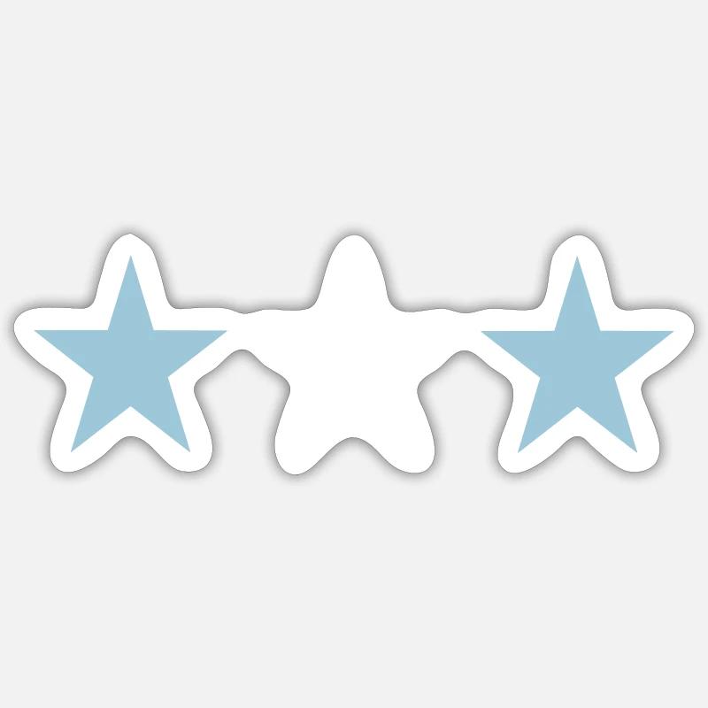 Argentine - Sticker taille S (10 x 10 cm) - blanc mat