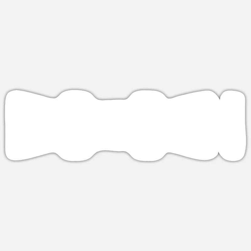 ICÔNE - Sticker taille S (10 x 10 cm) - blanc mat