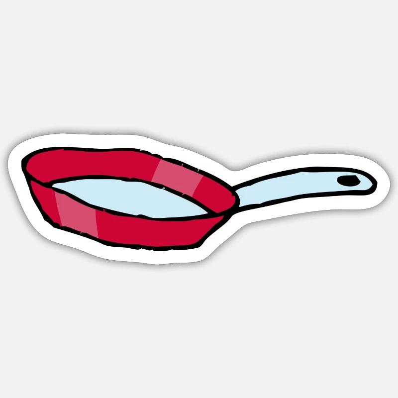 pan Sticker size S (10 x 10 cm)