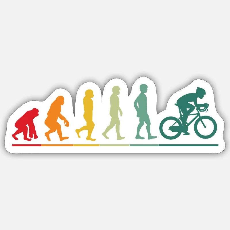 Bike Evolution BMX Evolution Cycling Sticker size S (10 x 10 cm)