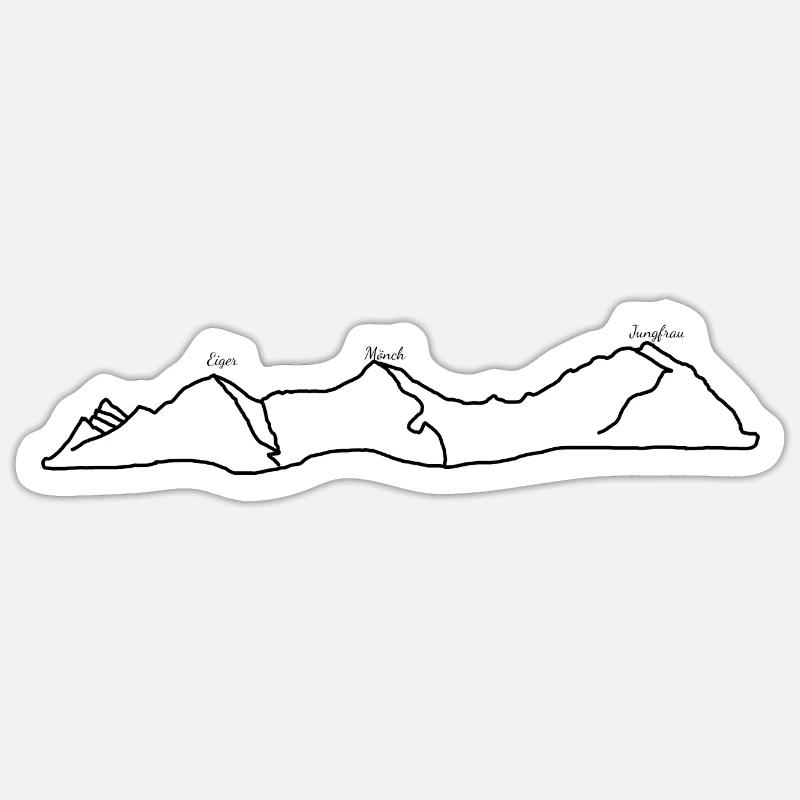 Sticker Größe S (10 x 10 cm) - 