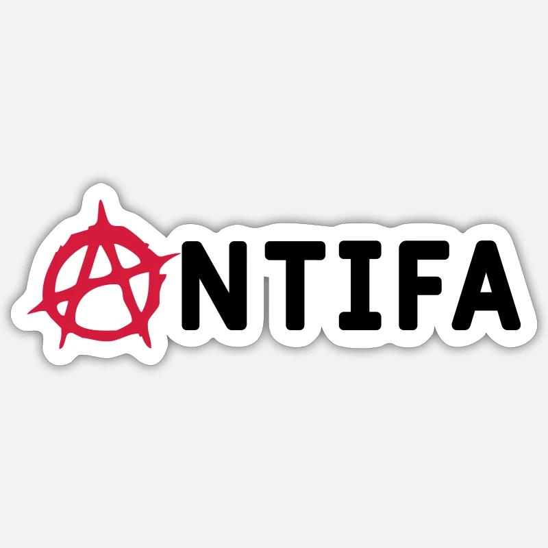 Antifa Sticker Größe S (10 x 10 cm)