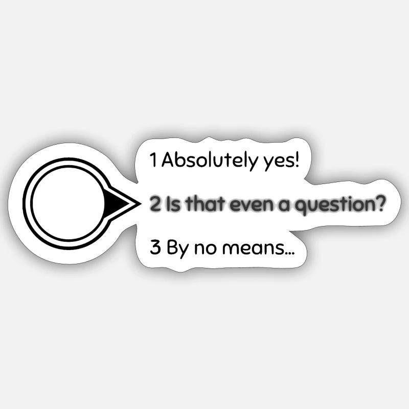 Sticker size S (10 x 10 cm) - 