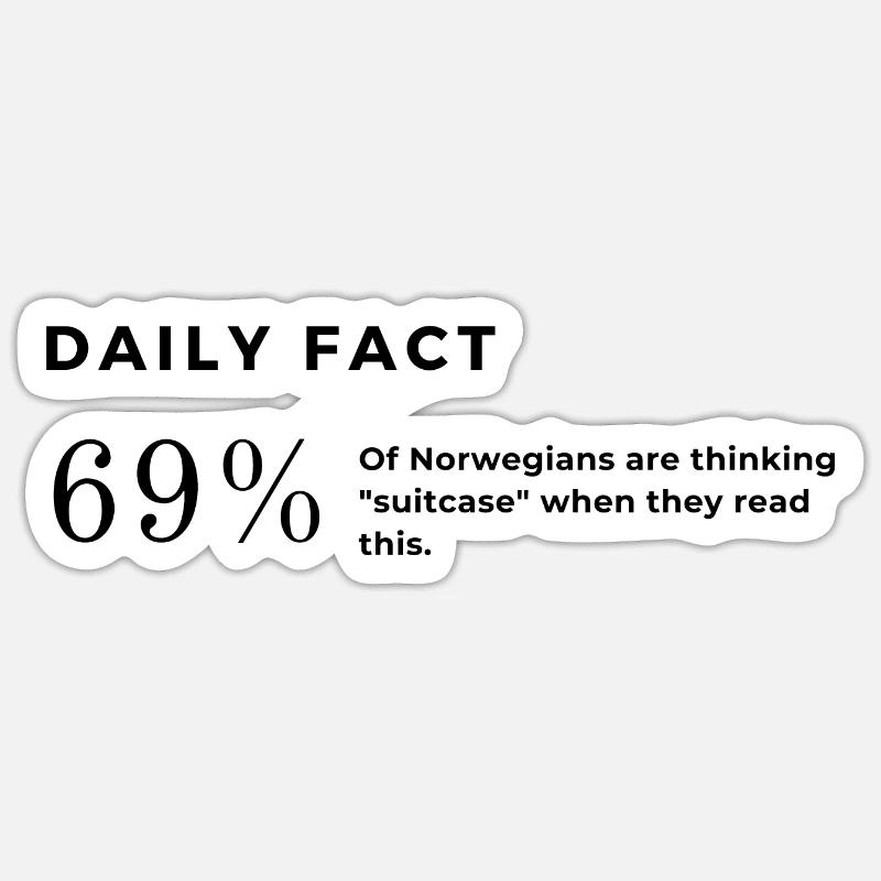 Think Suitcase Sticker size S (10 x 10 cm)