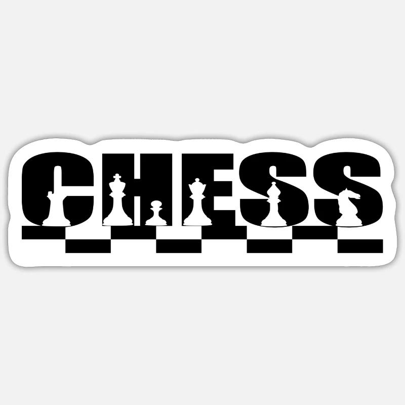 Chess Sticker size S (10 x 10 cm)