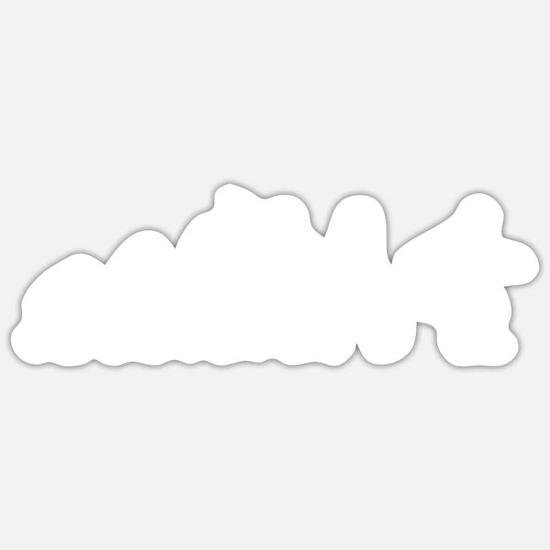 Soccer Evolution - Sticker size S (10 x 10 cm) - white matte