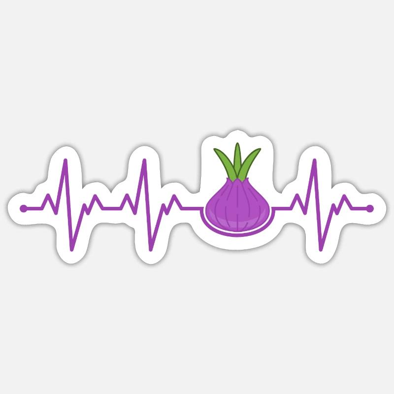 Oignon Sticker taille S (10 x 10 cm)