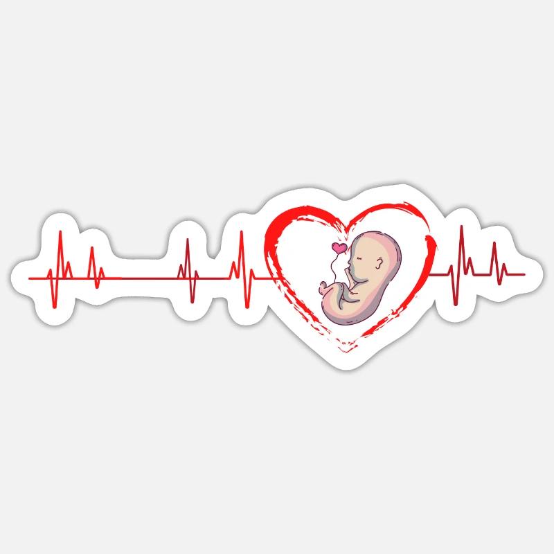 bébé cadeau Sticker taille S (10 x 10 cm)