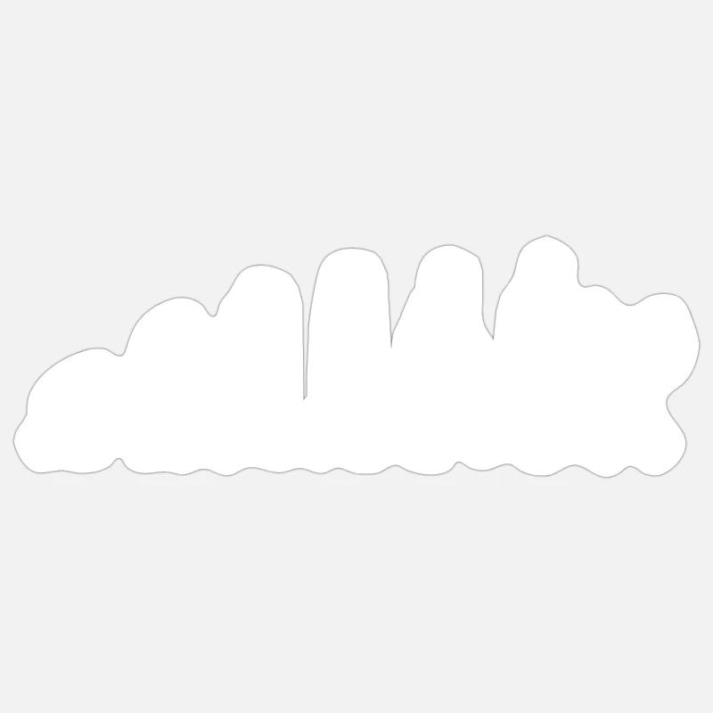 Griller Evolution Grill Grillkönig - Sticker Größe S (10 x 10 cm) - Mattweiß