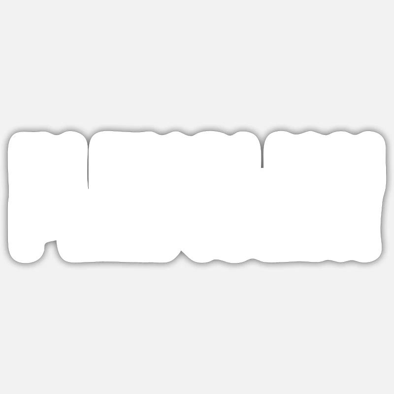 Englisch Lehrer - Sticker Größe S (10 x 10 cm) - Mattweiß
