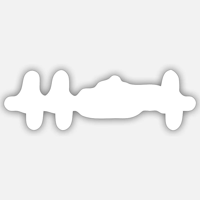Sticker taille S (10 x 10 cm) - 