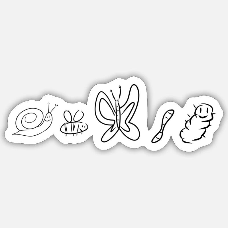 Sticker size S (10 x 10 cm) - 