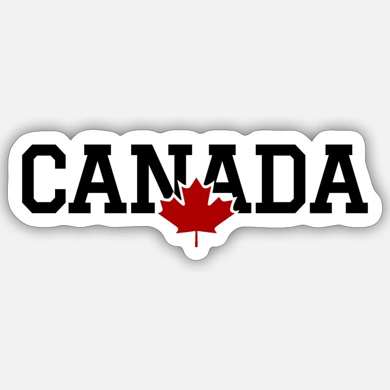 CANADA - Maple Leaf Sticker size S (10 x 10 cm)