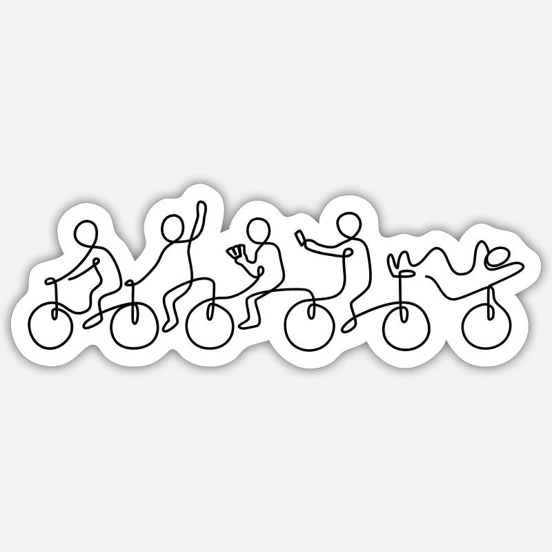 Sticker Größe S (10 x 10 cm) - 