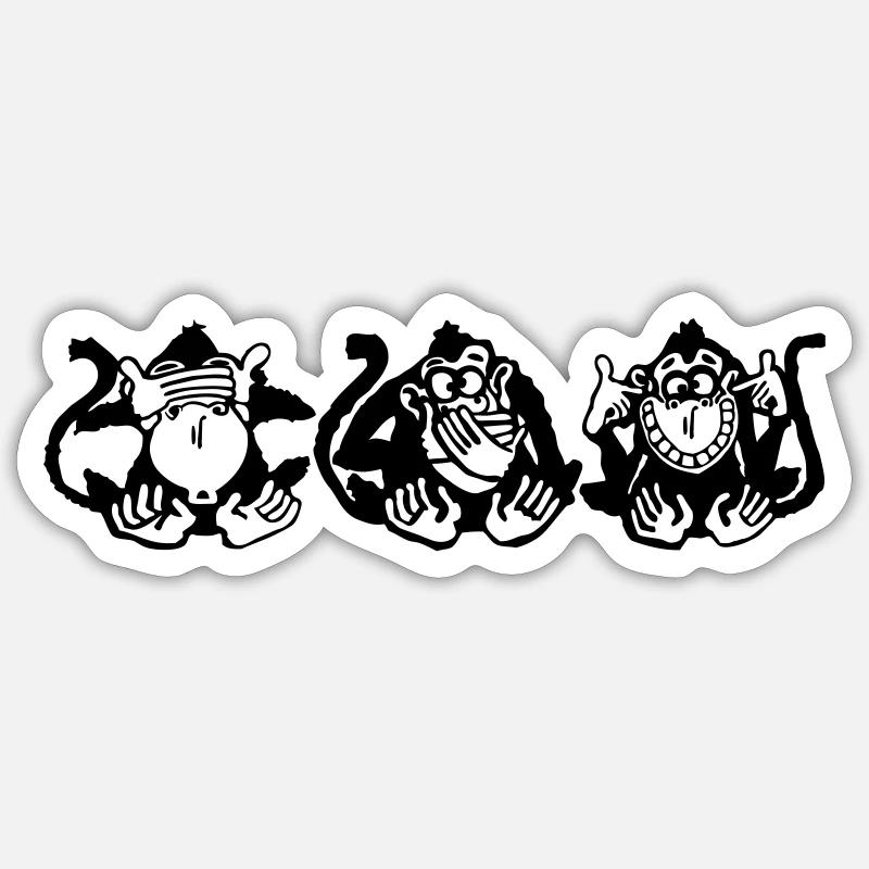 Sticker Größe S (10 x 10 cm) - 