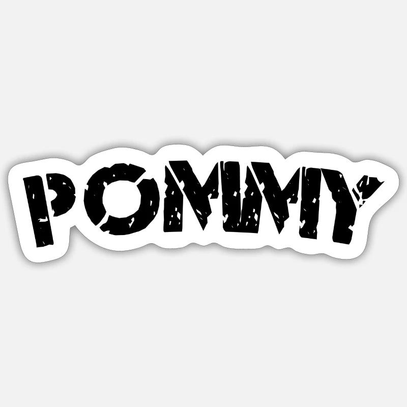 Immigrant - Sticker Größe S (10 x 10 cm) - Mattweiß