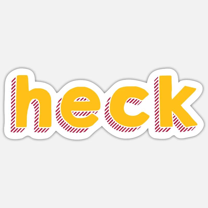 Heck Graphique Sticker taille S (10 x 10 cm)