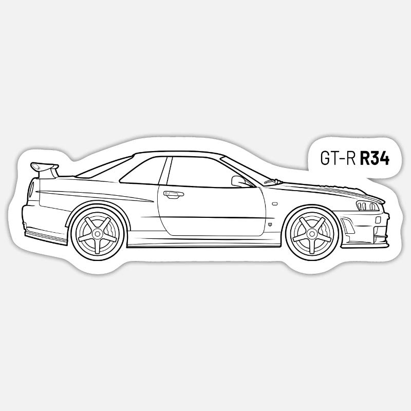 Sticker size S (10 x 10 cm) - 