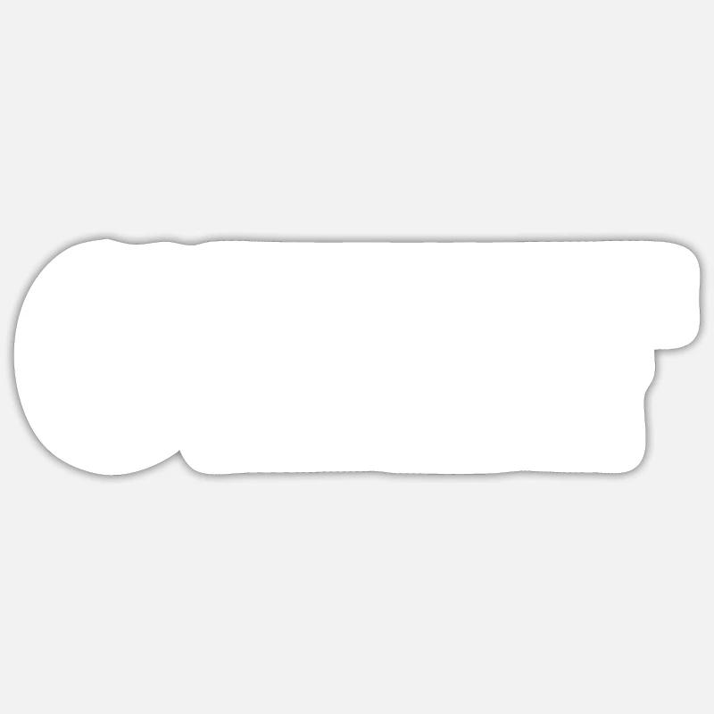 Chef - Sticker Größe S (10 x 10 cm) - Mattweiß