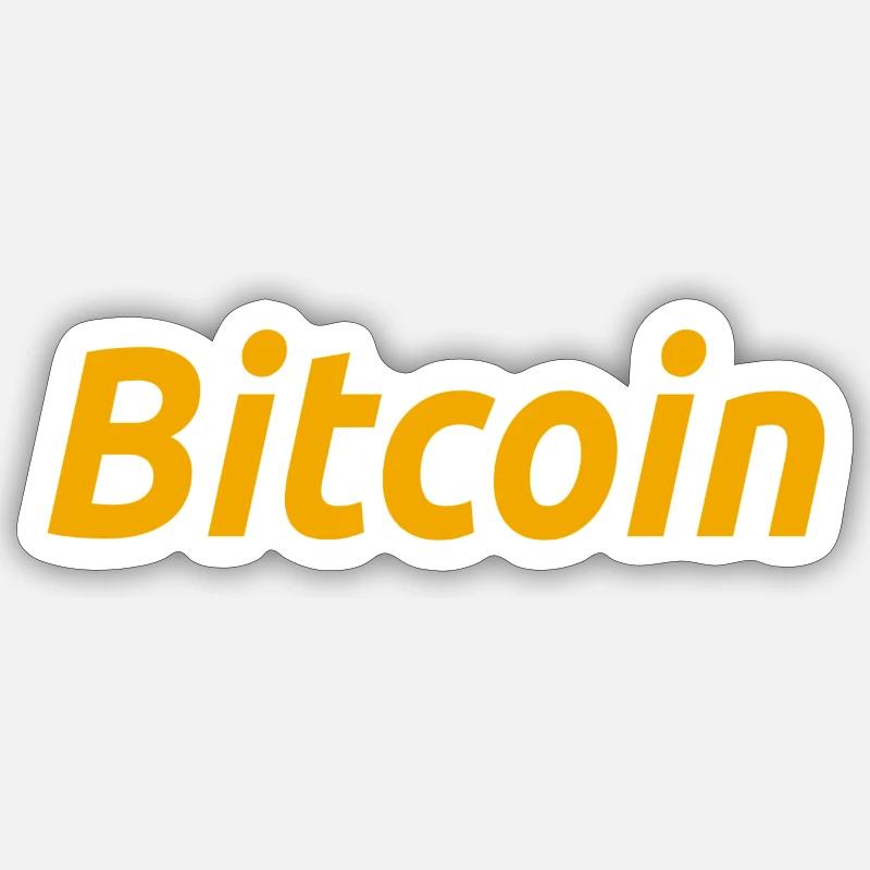 Bitcoin Sticker size S (10 x 10 cm)