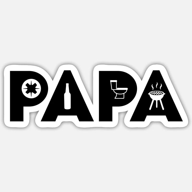 DAD Sticker size S (10 x 10 cm)