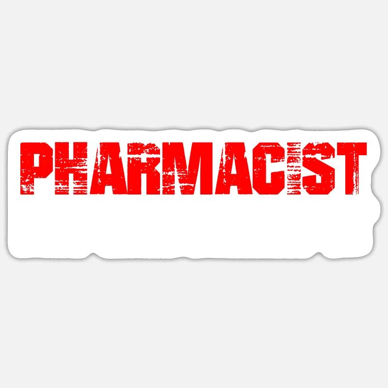 Pharmacist, I'm Crushing It 2 Sticker Größe S (10 x 10 cm)