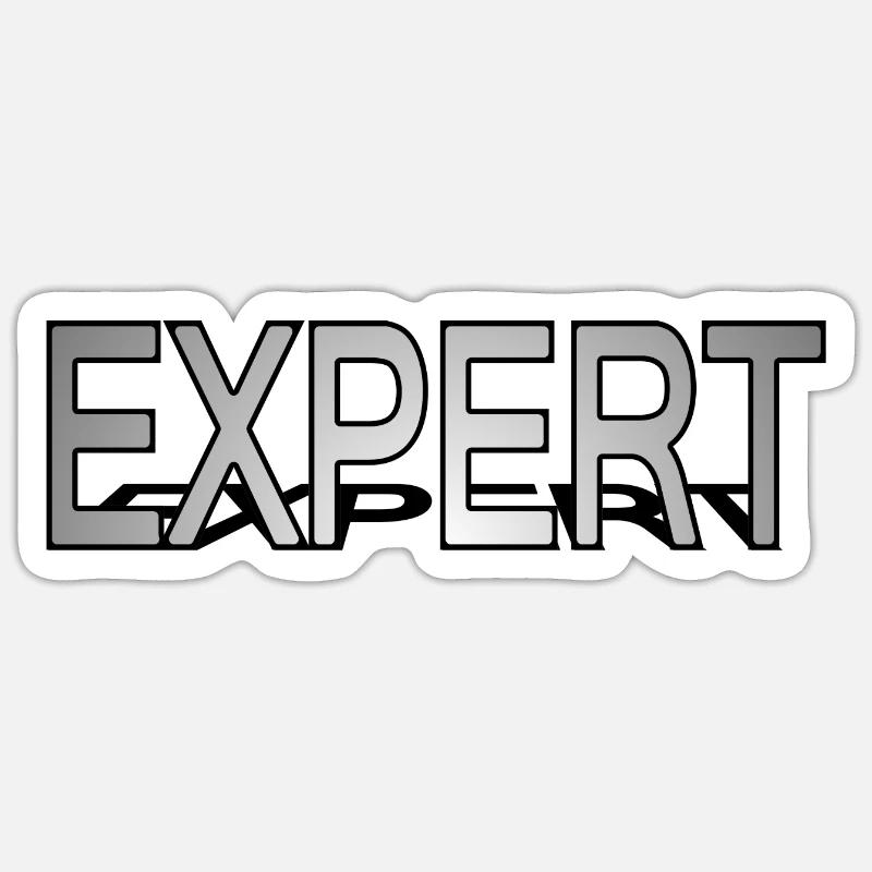 Expert 3D Sticker taille S (10 x 10 cm)