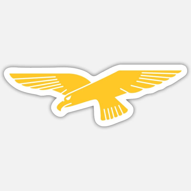 Armée de l’air - Sticker taille S (10 x 10 cm) - blanc mat