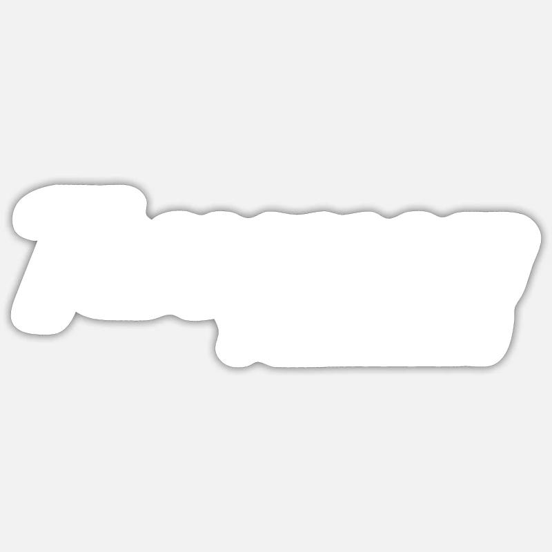 Réglage - Sticker taille S (10 x 10 cm) - blanc mat