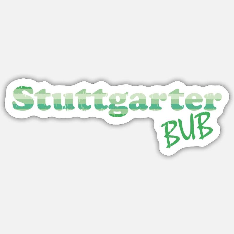 Stuttgart BUB Sticker Größe S (10 x 10 cm)