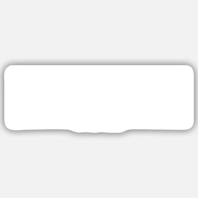 Introvert since 2005 white - Sticker size S (10 x 10 cm) - white matte