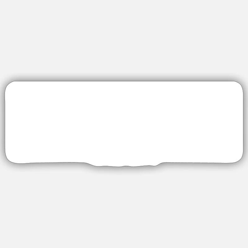 Introvert since 2004 white Sticker size S (10 x 10 cm)