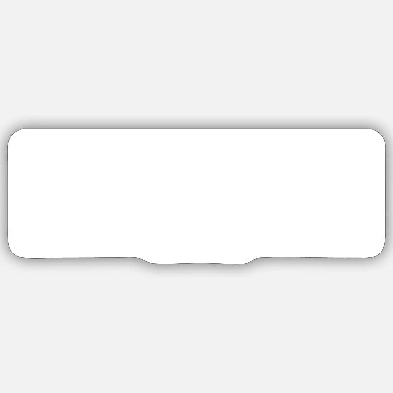 Introvert since 2002 white - Sticker Größe S (10 x 10 cm) - Mattweiß
