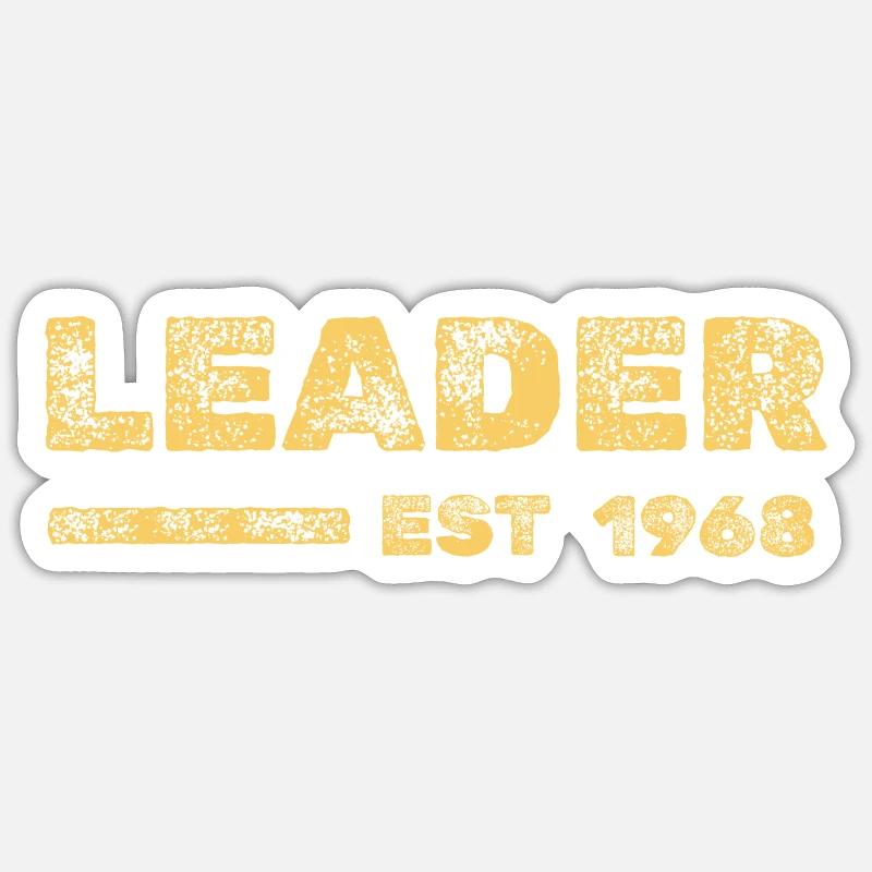 Responsable 1968 - Sticker taille S (10 x 10 cm) - blanc mat