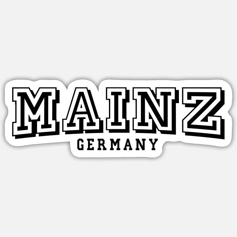 Mainz Sticker size S (10 x 10 cm)