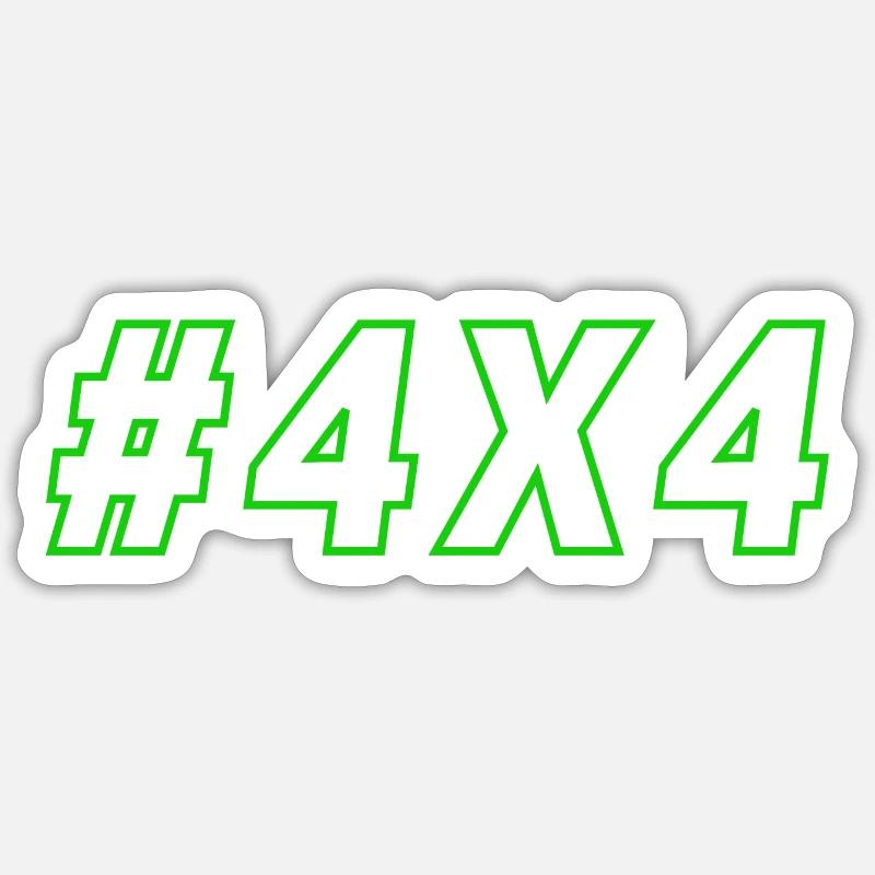 #4x4 Sticker Größe S (10 x 10 cm)