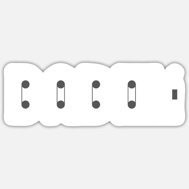 Sticker taille S (10 x 10 cm) - 