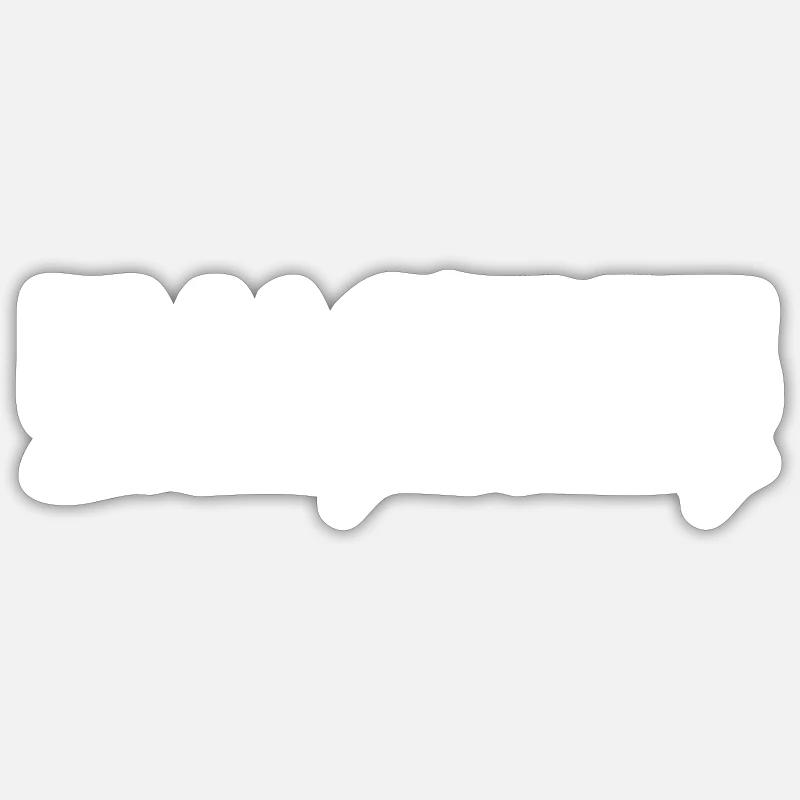 Imagine Create possibility - Sticker size S (10 x 10 cm) - white matte