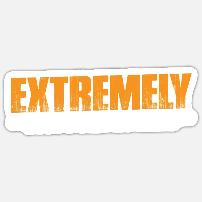 Extremely Busy Doing Nothing 19 - Sticker Größe S (10 x 10 cm) - Mattweiß